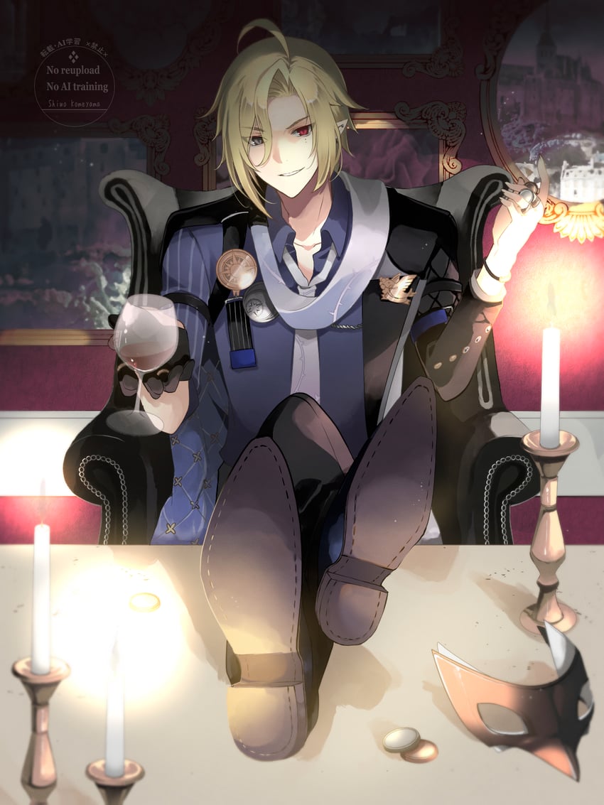 hugo vlad (zenless zone zero) drawn by komesiwo_syumi