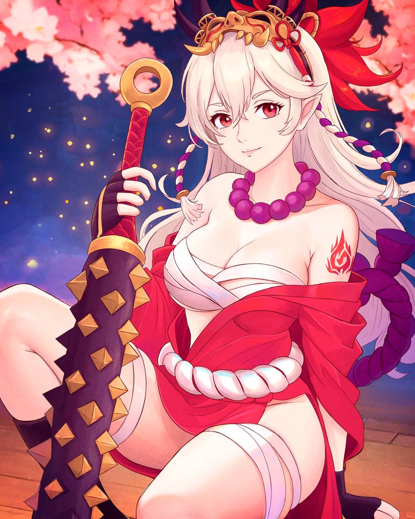 female corrin (fire emblem and 2 more) drawn by truejekart