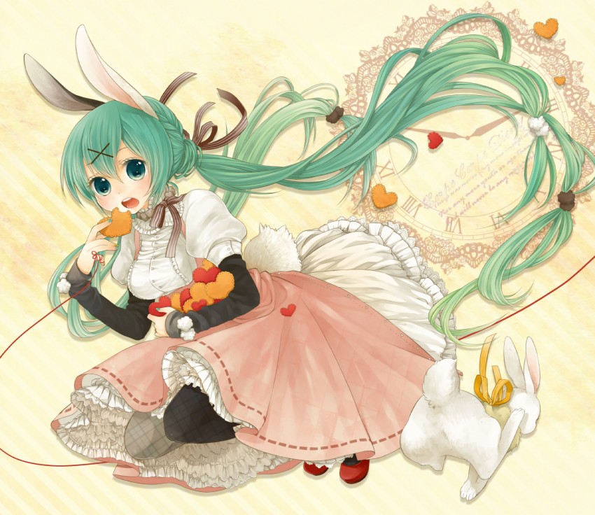 hatsune miku (vocaloid) drawn by nemutagari