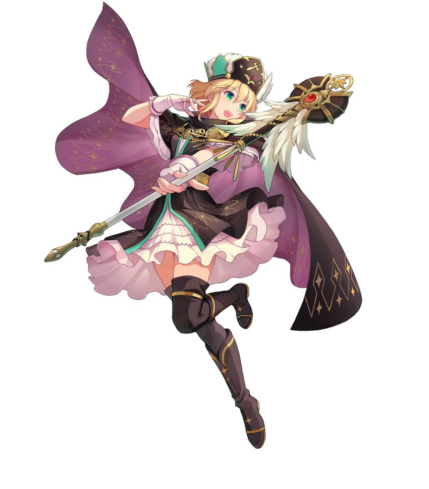 nanna (fire emblem and 2 more) drawn by konfuzikokon