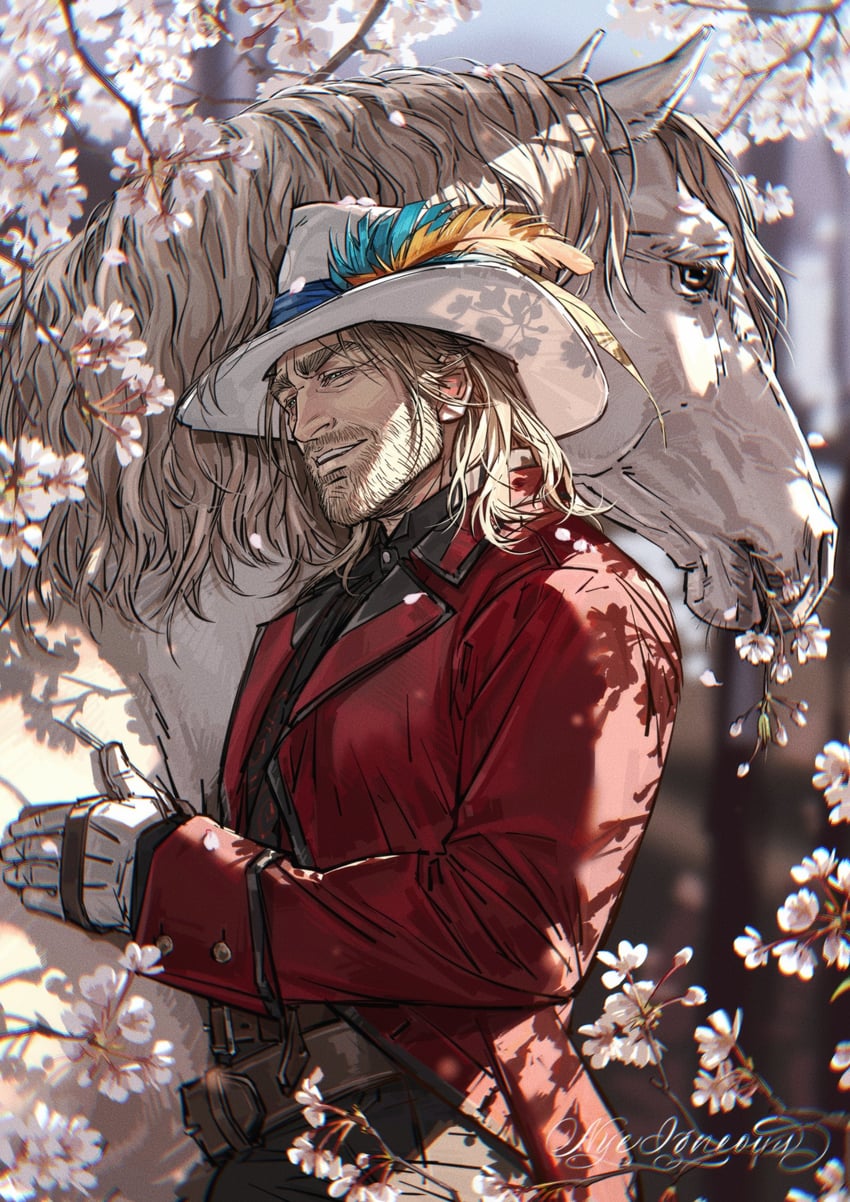 arthur morgan (red dead redemption and 1 more) drawn by nyeigneous