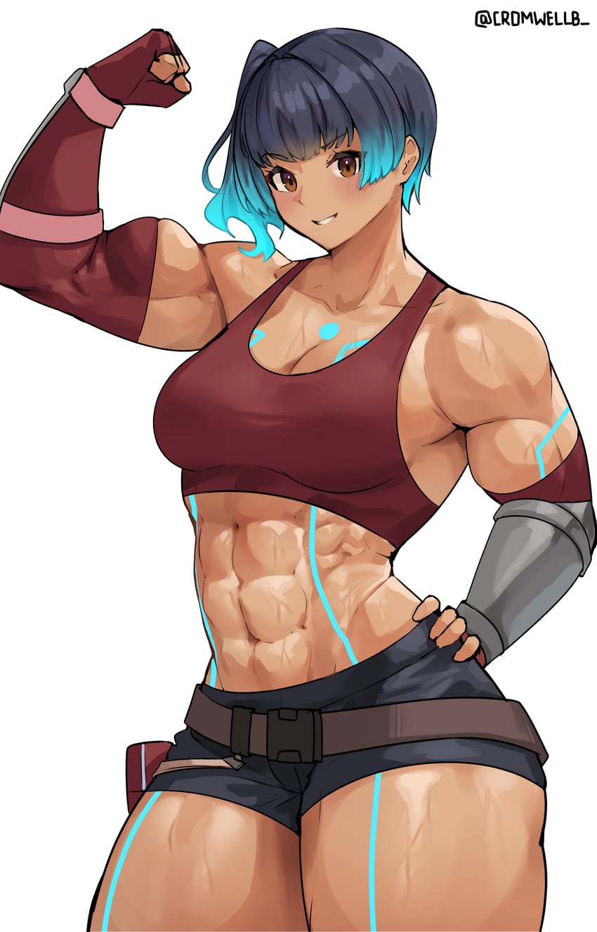 sena (xenoblade chronicles and 1 more) drawn by cromwellb