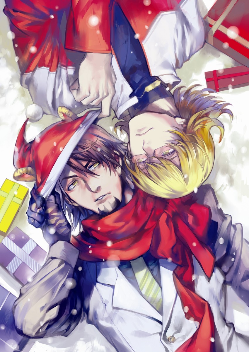 barnaby brooks jr. and kaburagi t. kotetsu (tiger & bunny) drawn by rei_(sanbonzakura)