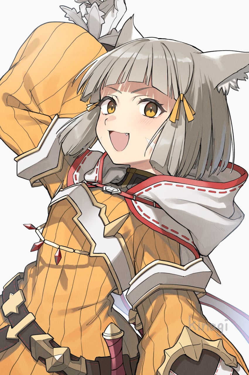 nia (xenoblade chronicles and 1 more) drawn by kinagi_(3307377)