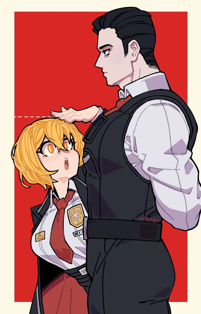 don quixote and meursault (project moon and 1 more) drawn by cottonwings