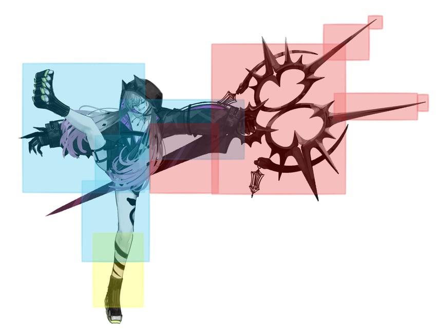 sol badguy and lilith (fate and 2 more) drawn by sprit_brry