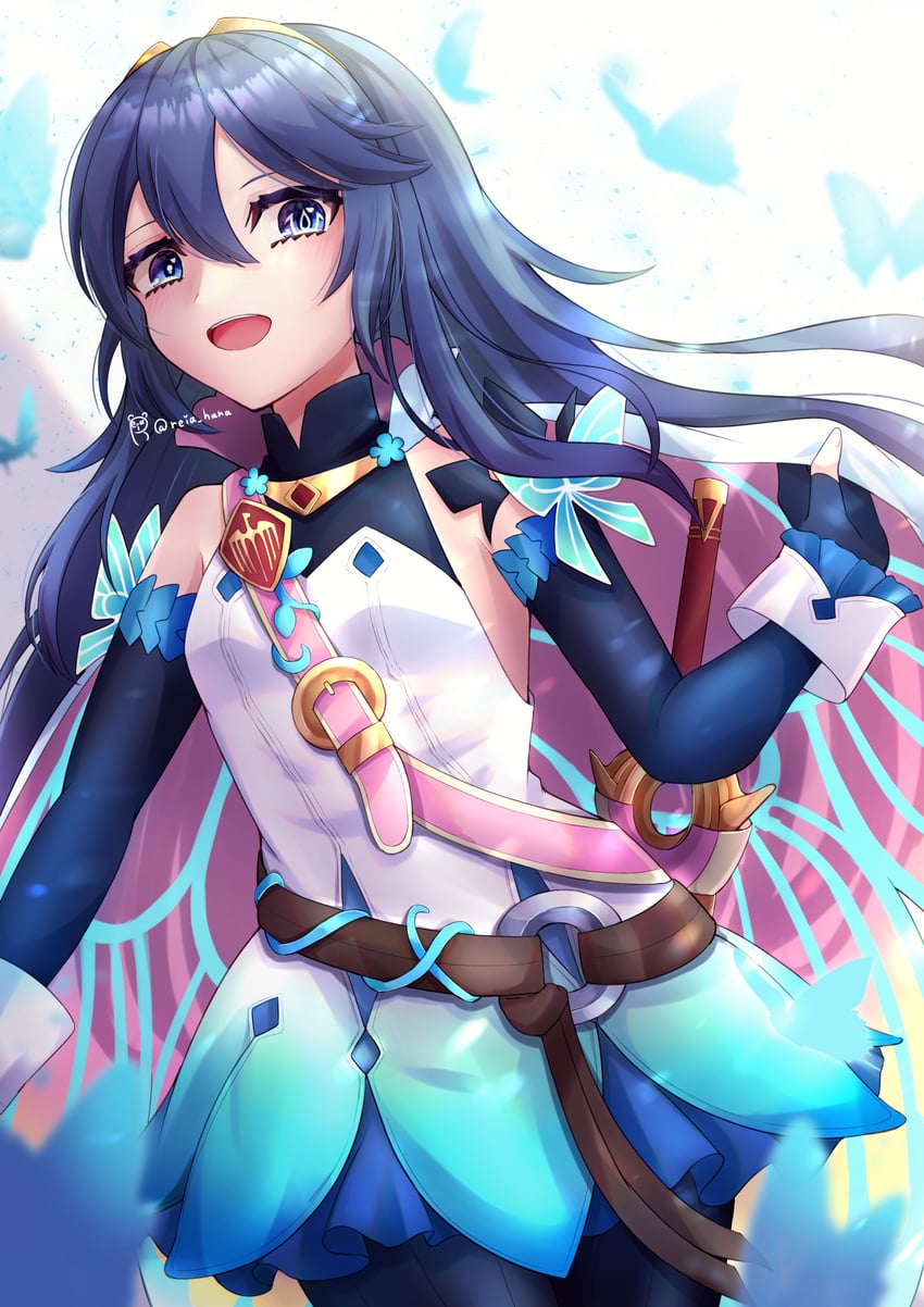 lucina (fire emblem and 2 more) drawn by reia_hana