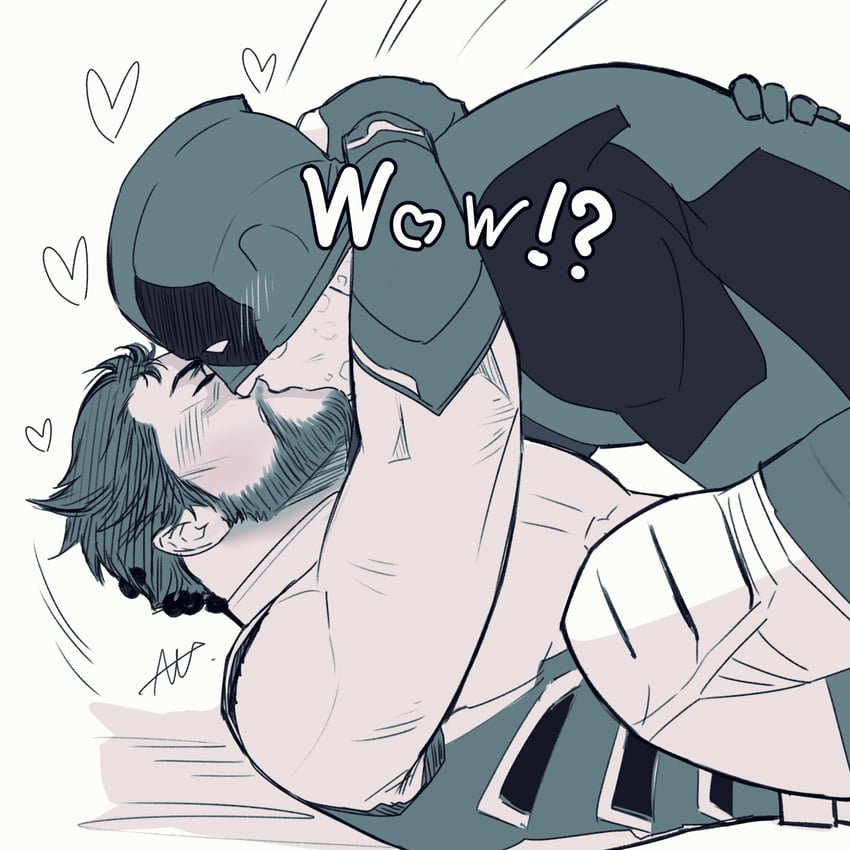 wolverine and deadpool (marvel and 4 more) drawn by sherlock7akane