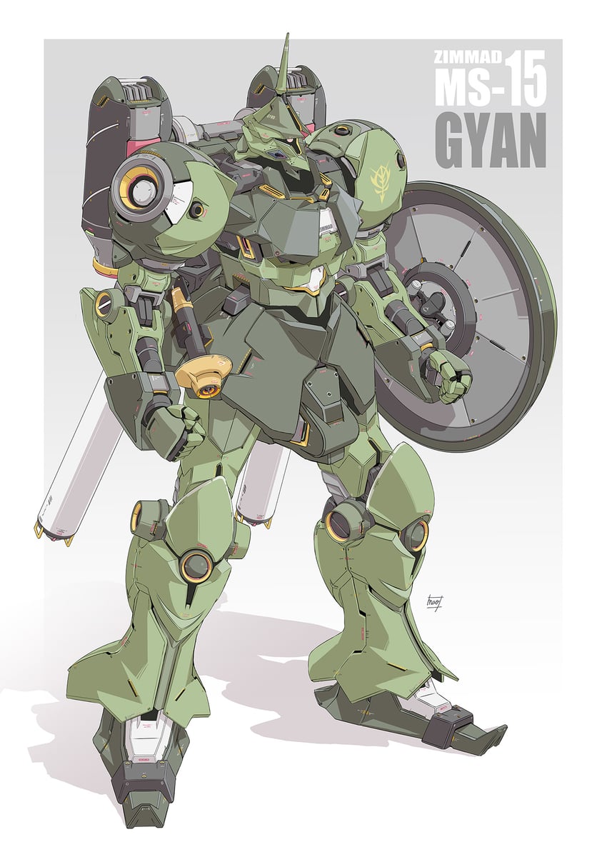 gyan (original and 2 more) drawn by mao_(6r)