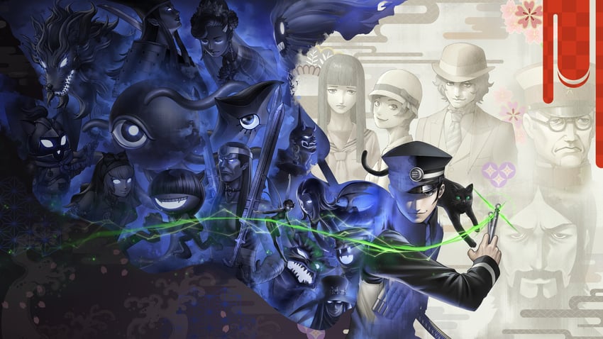 kuzunoha raidou, pixie, gouto, decarabia, idunn, and 18 more (shin megami tensei and 2 more)