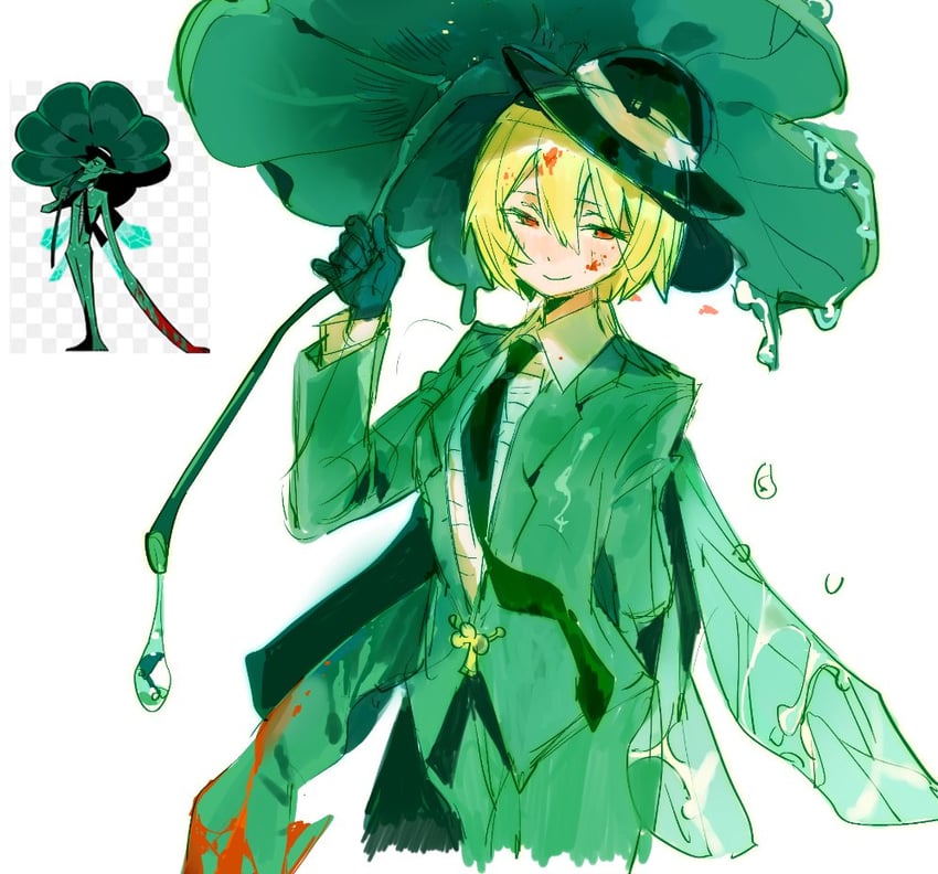 don quixote and fairy-long-legs (project moon and 1 more) drawn by kampuzu