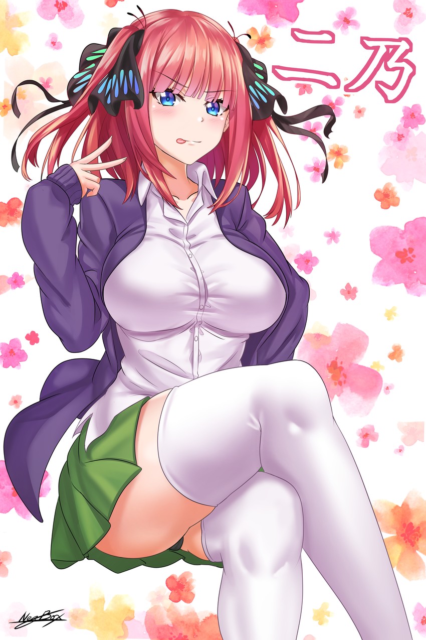 nakano nino (go-toubun no hanayome) drawn by nez-box