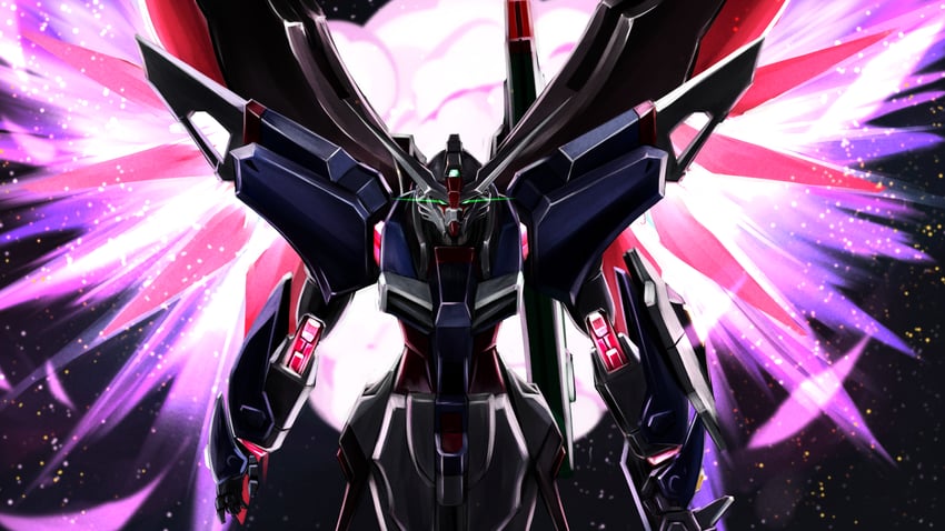 destiny gundam spec ii (gundam and 2 more) drawn by gorigorimatcha