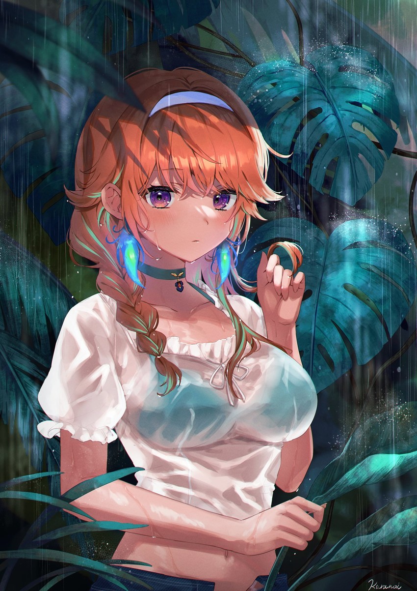 takanashi kiara (hololive and 1 more) drawn by kura_noi