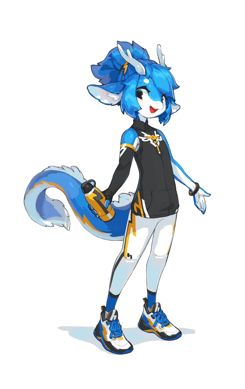 leiting the spirit loong (original and 1 more) drawn by tyson_tan