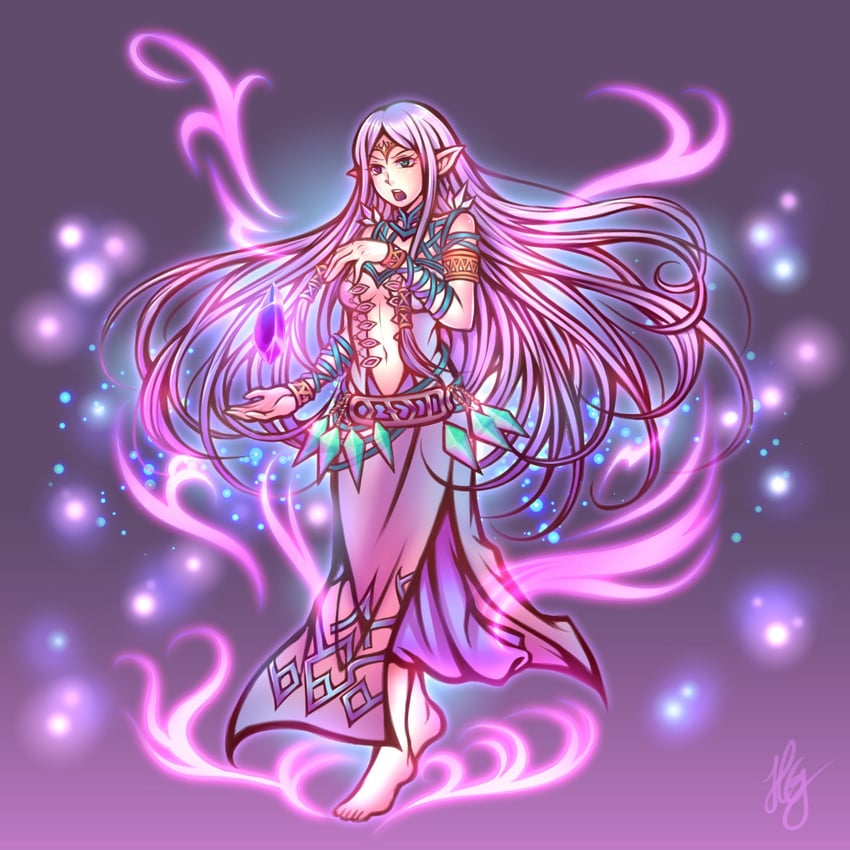 idunn and naga (fire emblem and 1 more) drawn by thaumana
