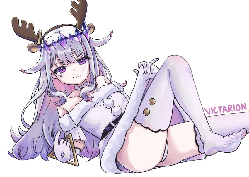 koseki bijou (hololive and 1 more) drawn by victarionsc