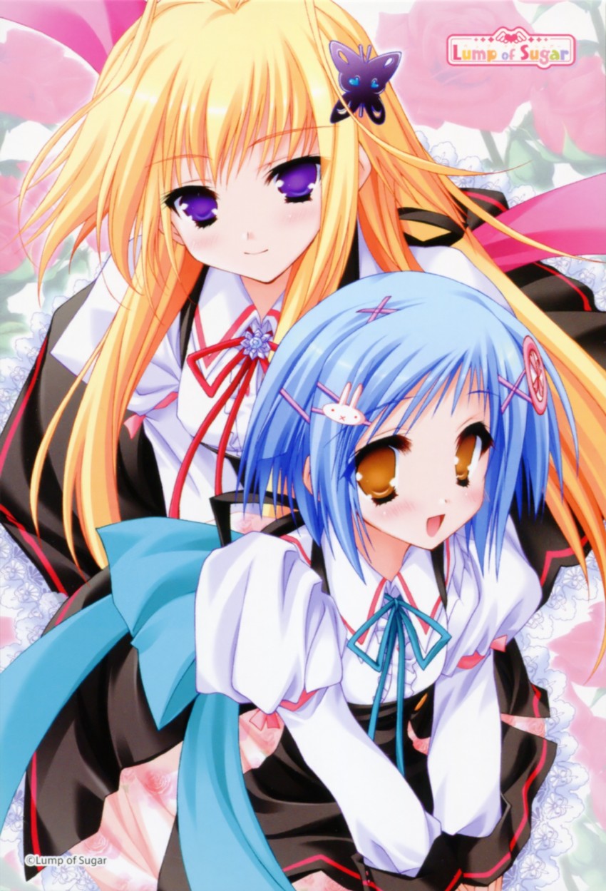 kisaragi mifuyu and takanashi yumina (tayutama) drawn by moekibara_fumitake