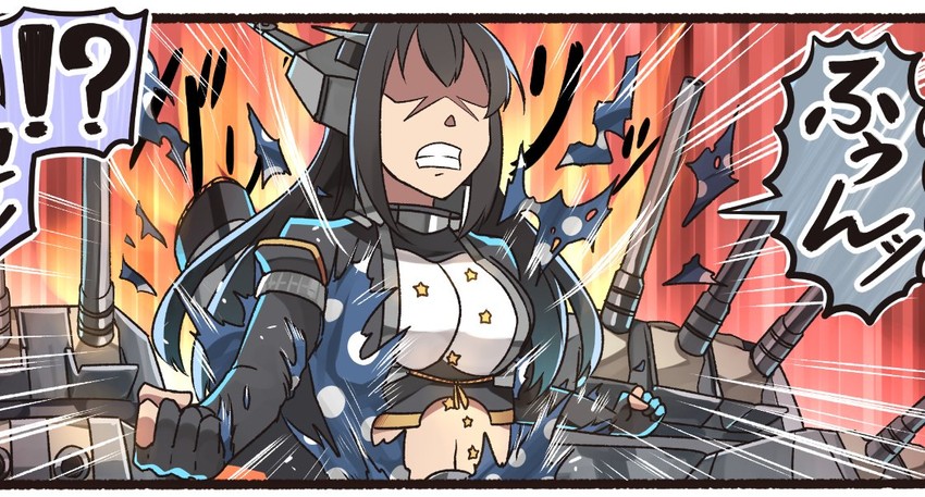 nagato and nagato kai ni (kantai collection and 1 more) drawn by ido_(teketeke)