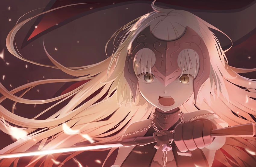 jeanne d'arc alter (fate and 1 more) drawn by anata6350