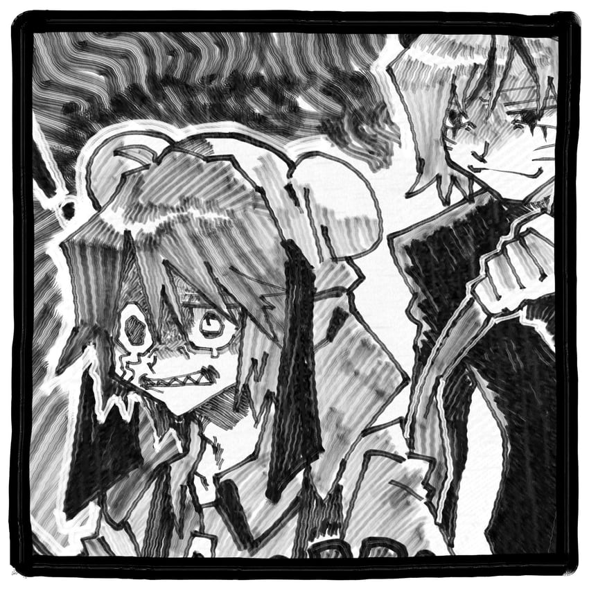 nyen and present day problem takeuchi robert (randal's friends) drawn by 0000k_lll