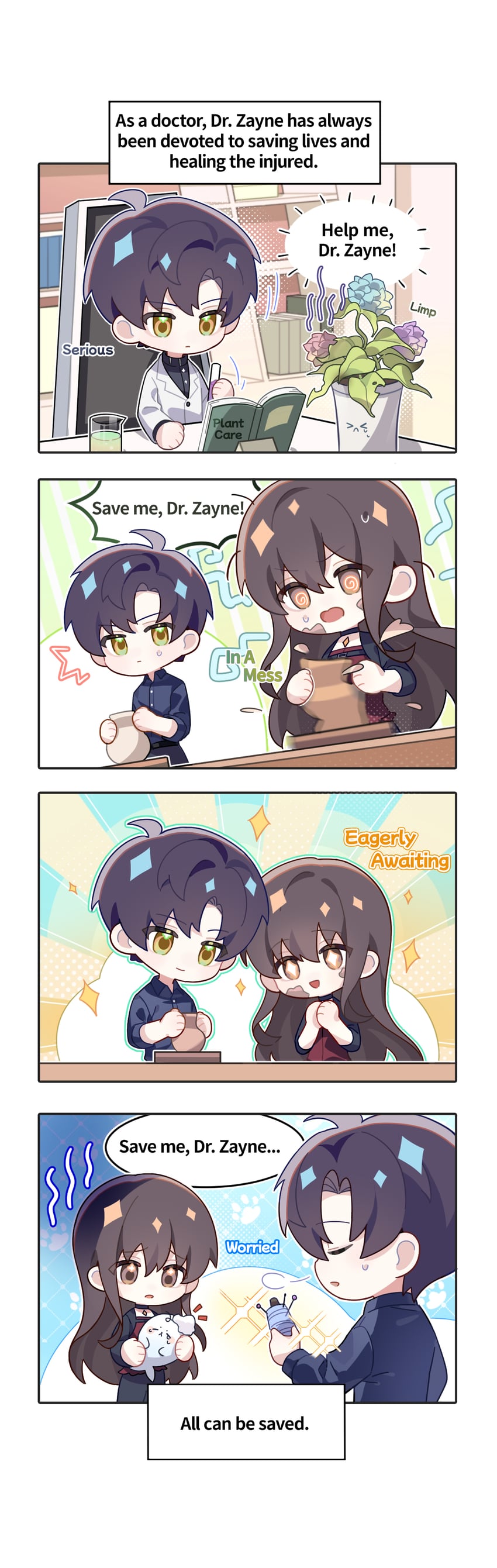 protagonist and zayne (love and deepspace)
