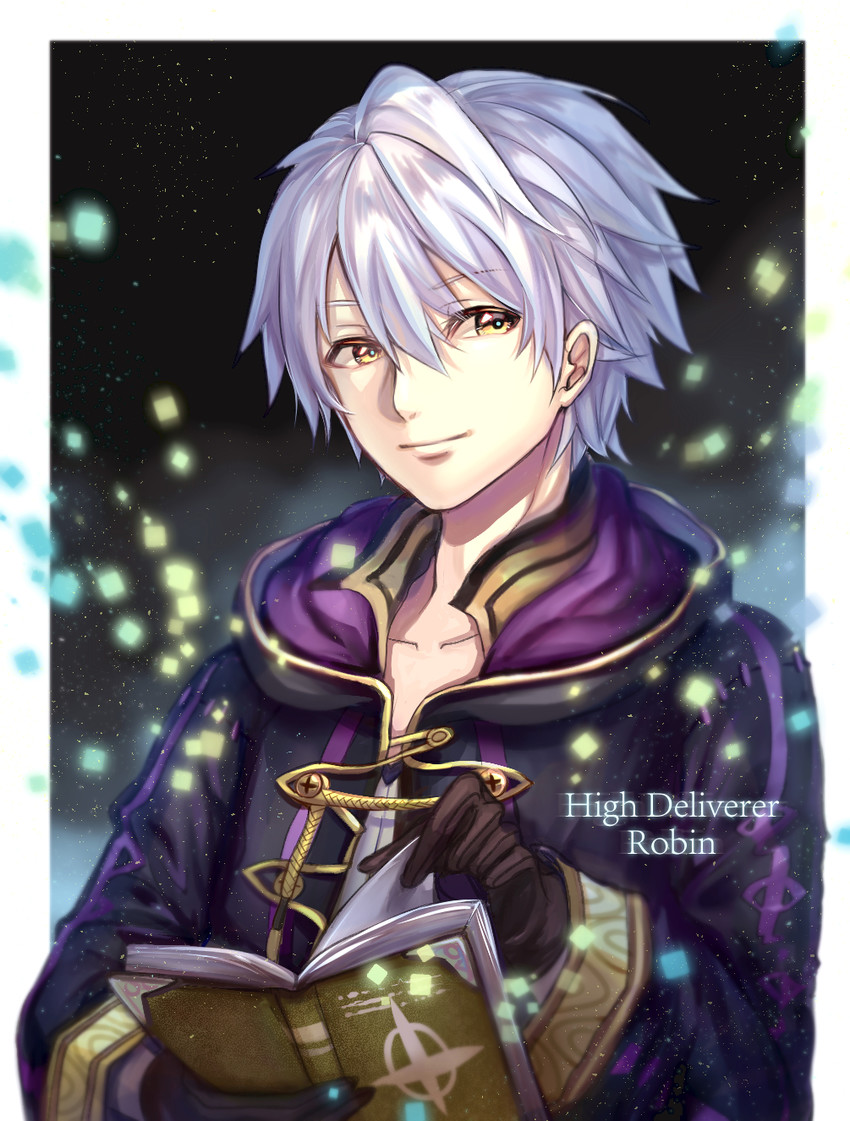 male robin (fire emblem and 1 more) drawn by vibiki