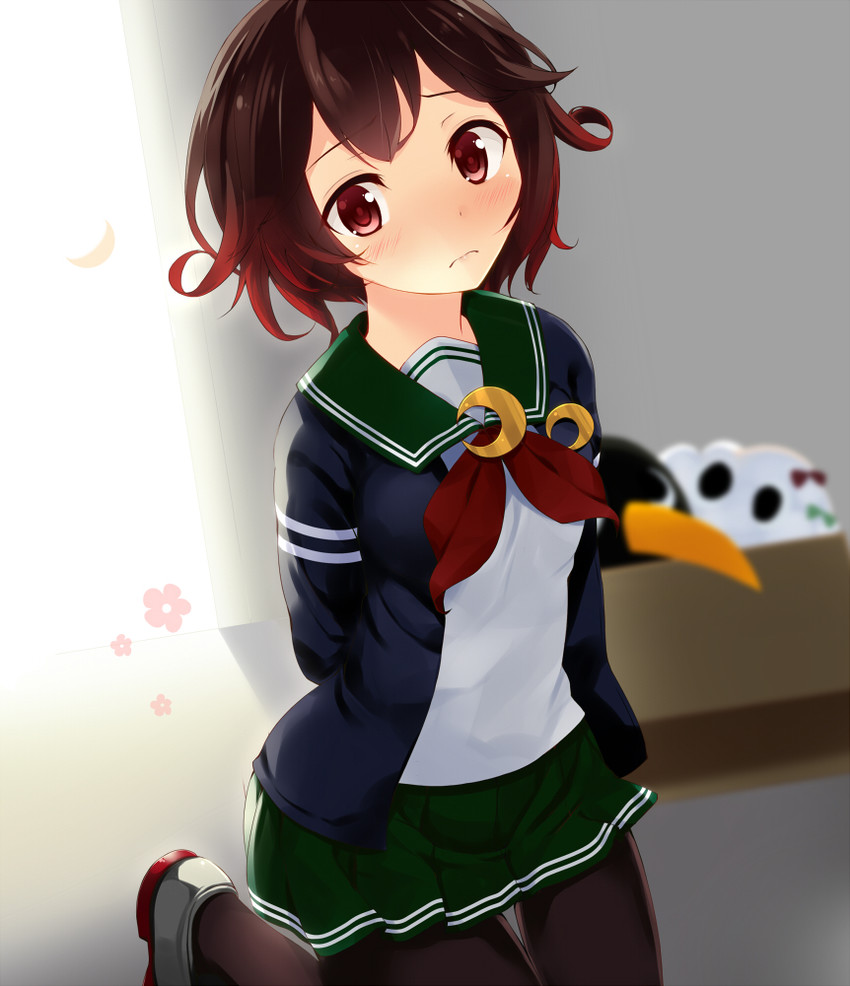 mutsuki, failure penguin, miss cloud, and mutsuki kai ni (kantai collection) drawn by komone_ushio