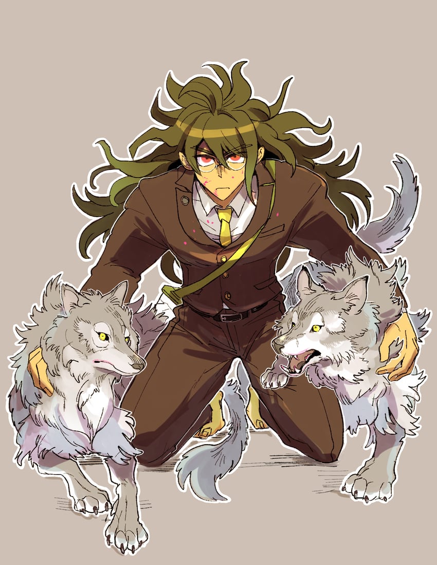 gokuhara gonta (danganronpa and 1 more) drawn by kumakoro_(tetsupag)