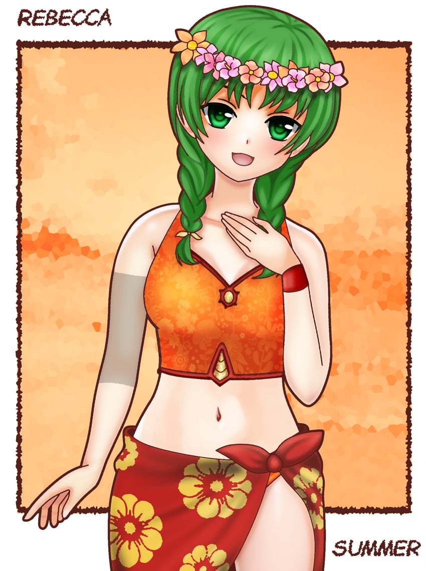 rebecca (fire emblem and 2 more) drawn by dinjo