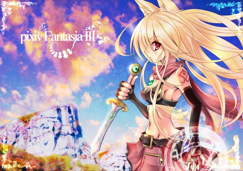 pixiv fantasia and 1 more drawn by kujou_ichiso