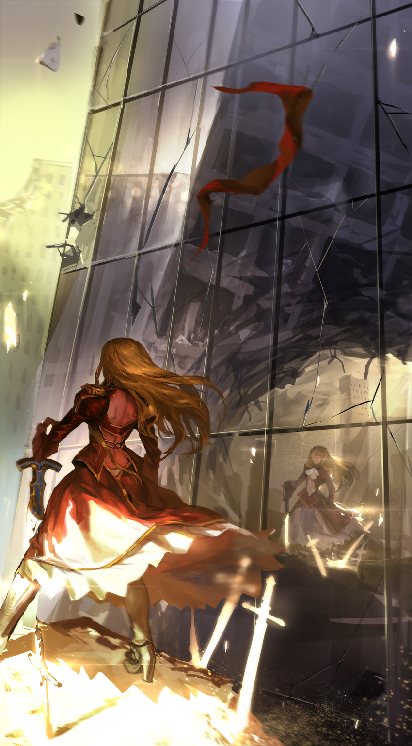 nero claudius (fate and 1 more) drawn by daible