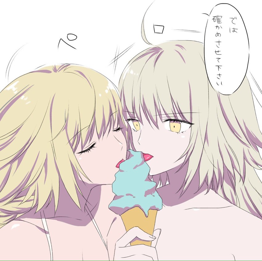 jeanne d'arc alter and jeanne d'arc (fate and 2 more) drawn by nipi27