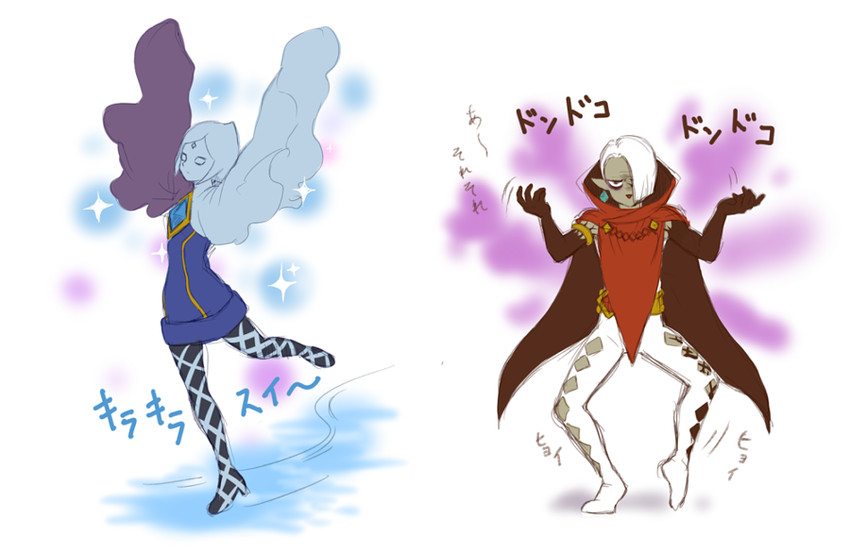 fi and ghirahim (the legend of zelda and 1 more) drawn by mutsuki_kaya
