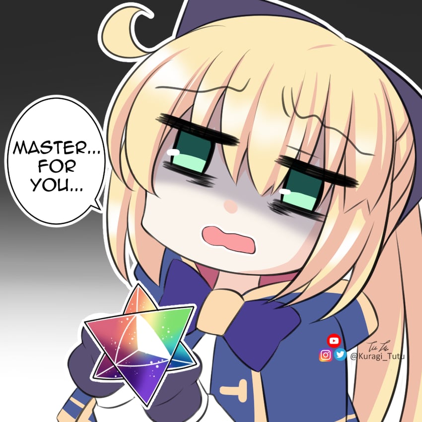 artoria pendragon and artoria caster (fate and 1 more) drawn by kuragi_tutu