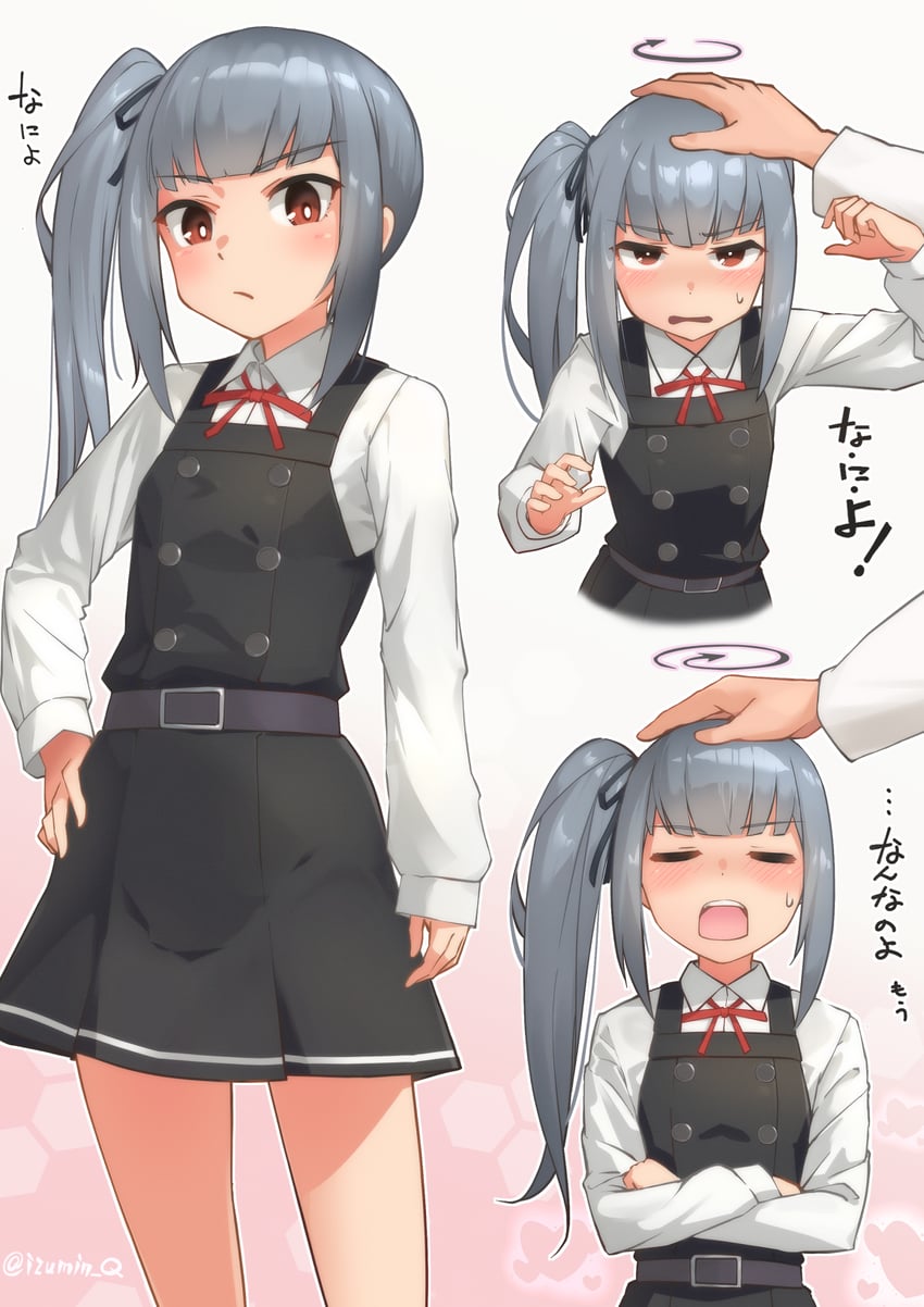 kasumi and kasumi kai ni (kantai collection) drawn by izumikuma
