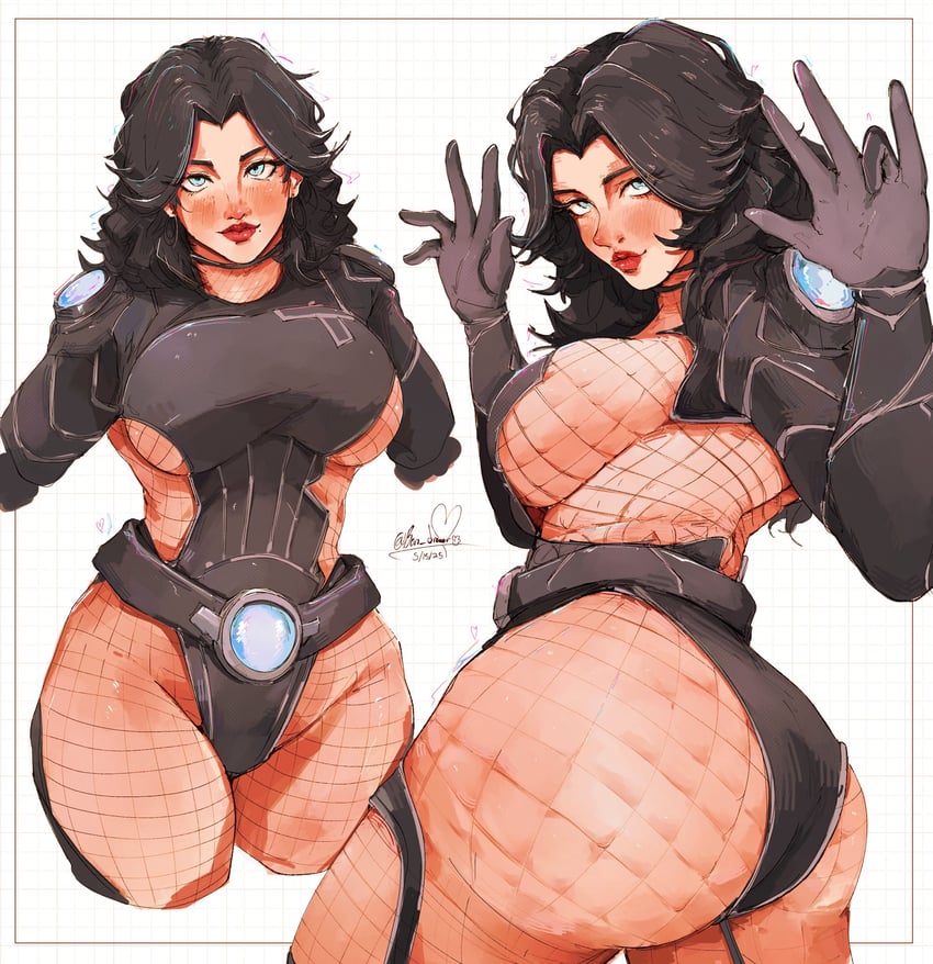 sue storm (marvel and 1 more) drawn by bon_drawr