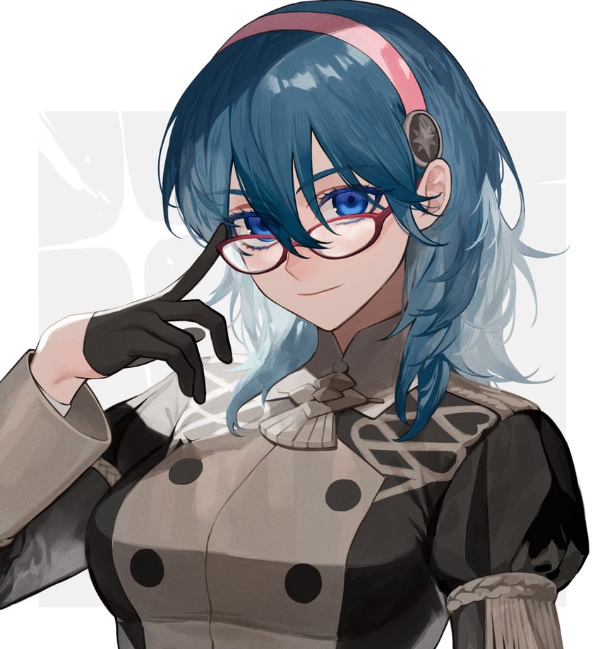 female byleth (fire emblem and 1 more) drawn by itou_(very_ito)