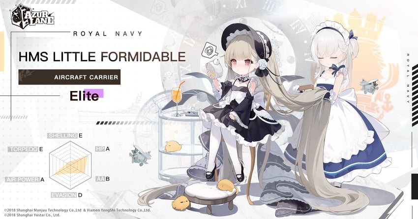 manjuu, little bel, and little formidable (azur lane) drawn by kincora