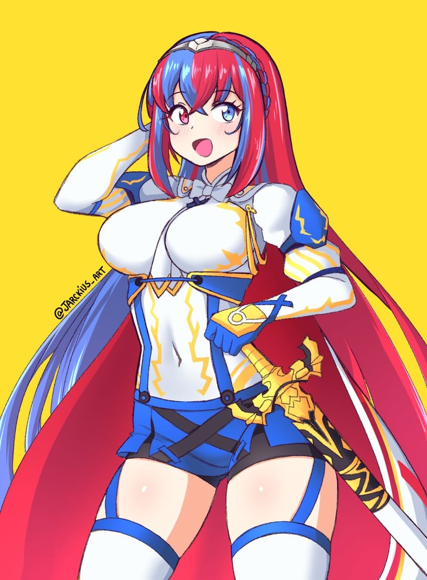 female alear (fire emblem and 1 more) drawn by jarckius