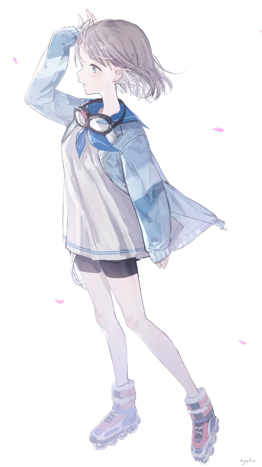 serizawa asahi (idolmaster and 1 more) drawn by kyafu