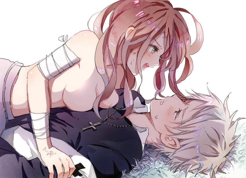 prussia and hungary (axis powers hetalia) drawn by hishi_(k-xaby)