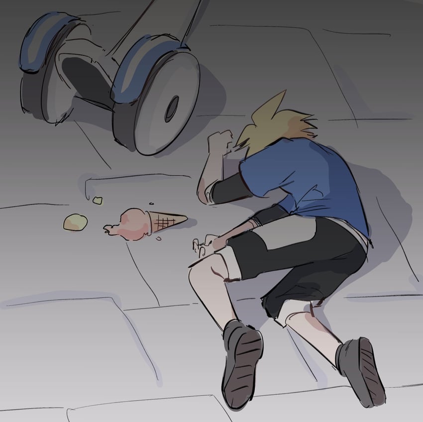 cloud strife (final fantasy and 3 more) drawn by absolute_newb