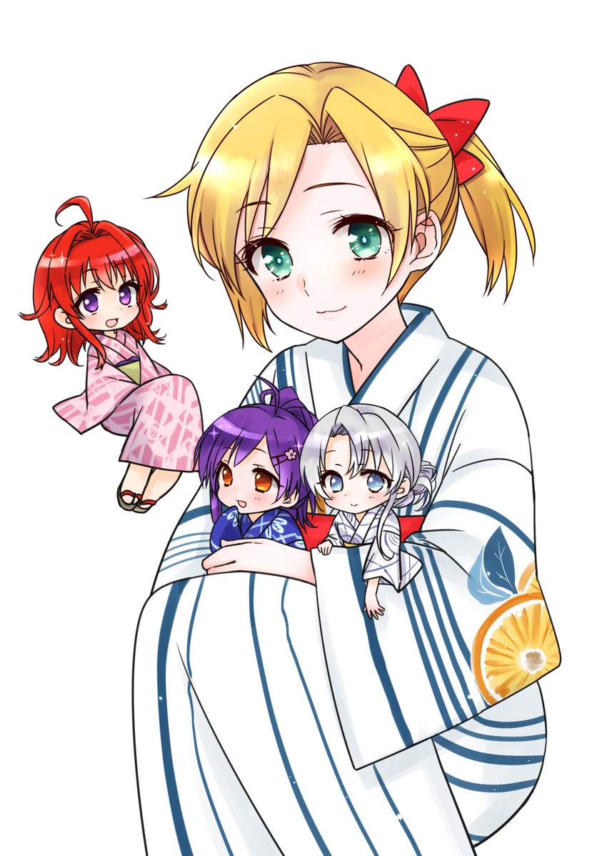 hagikaze, arashi, maikaze, and nowaki (kantai collection) drawn by saburou_03