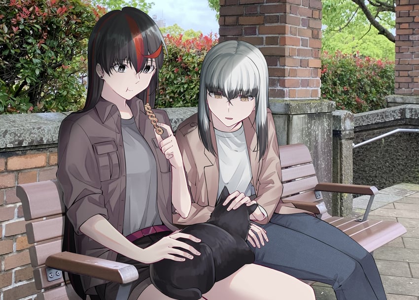 satsuki yomi and inago akira (toji no miko) drawn by jouhou