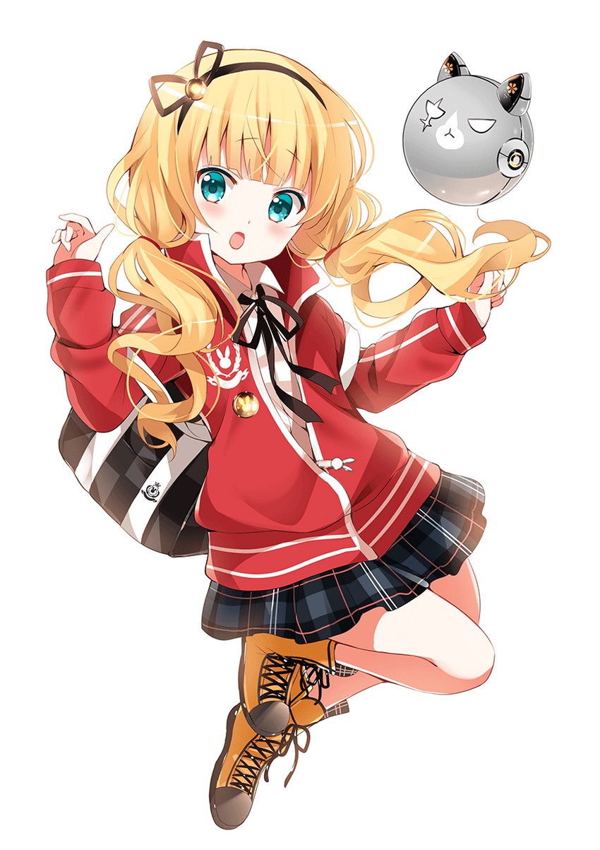 kirima syaro and wild geese (gochuumon wa usagi desu ka? and 1 more) drawn by koi_(koisan)