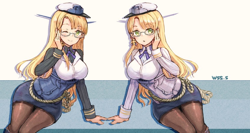 northampton and northampton kai (kantai collection) drawn by wss_(nicoseiga19993411)