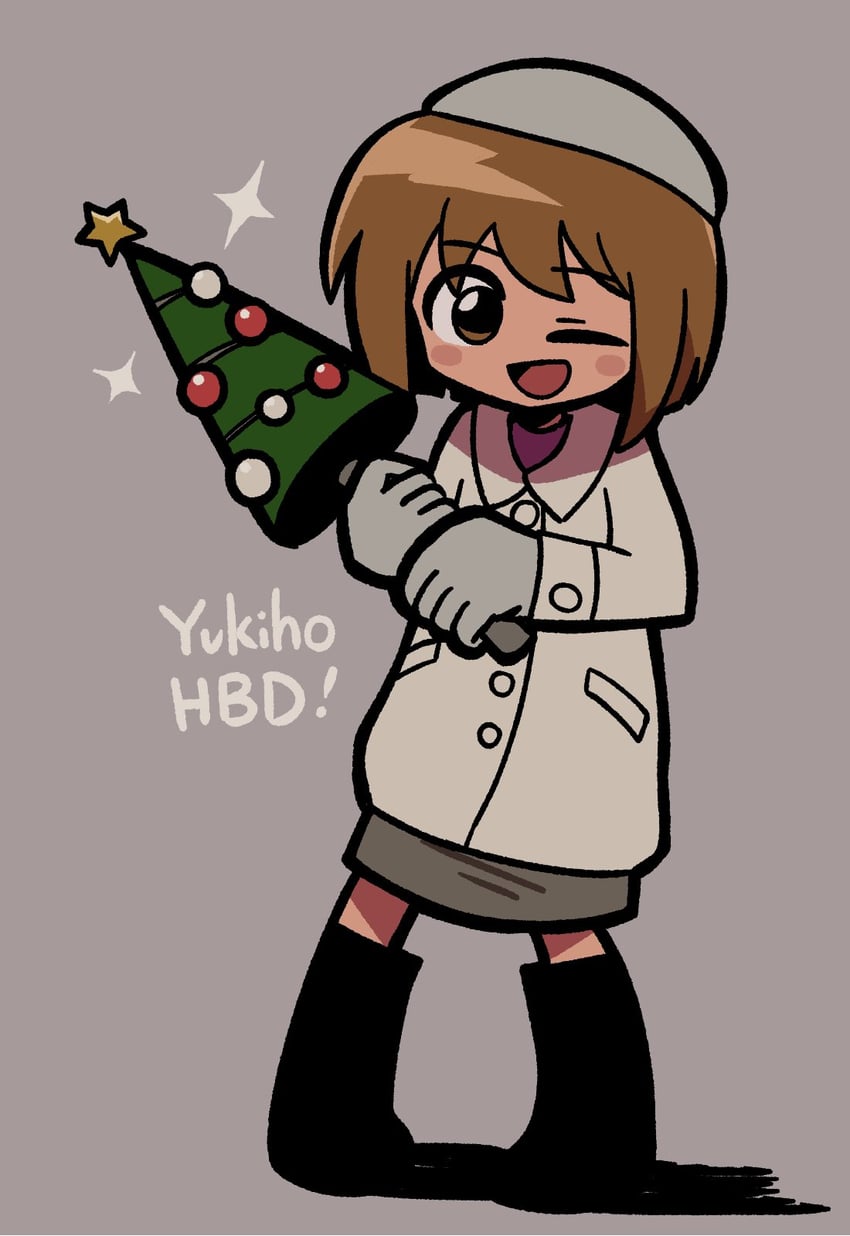 hagiwara yukiho (idolmaster and 2 more) drawn by fis_(t83192933)