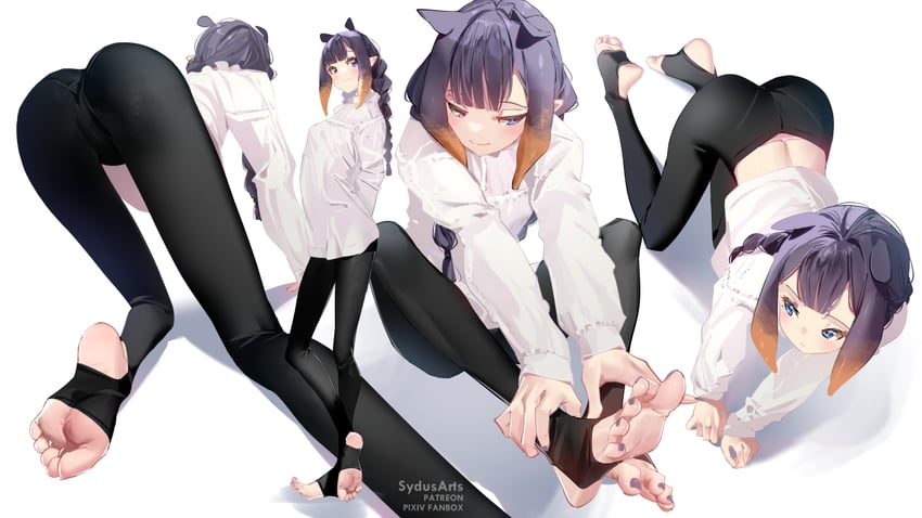 ninomae ina'nis (hololive and 1 more) drawn by sydus