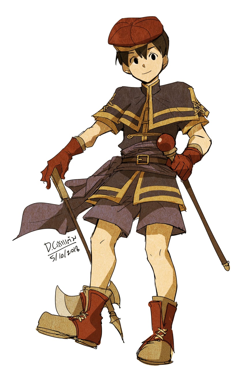 ness (fire emblem and 2 more) drawn by dc9spot